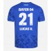 Bayer Leverkusen Lucas Vazquez #21 Tredjedrakt 2025-26 Korte ermer